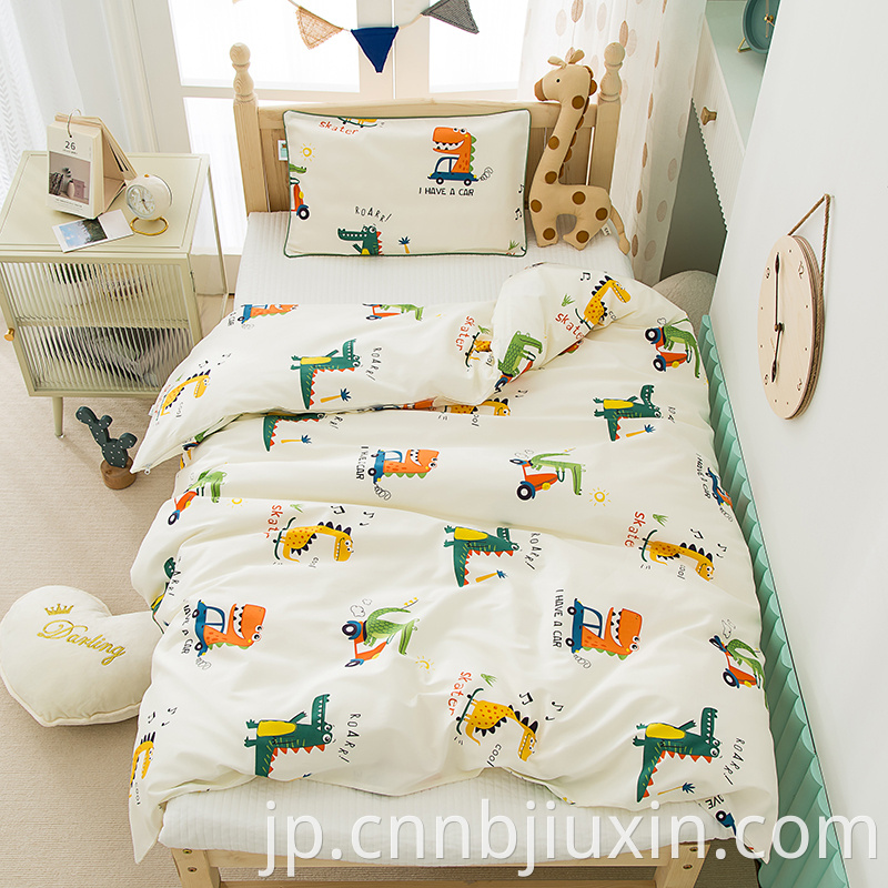 Wholesale Custom Color 3d Printing Pattern Duvet Cover Bedding Set For Kids2
